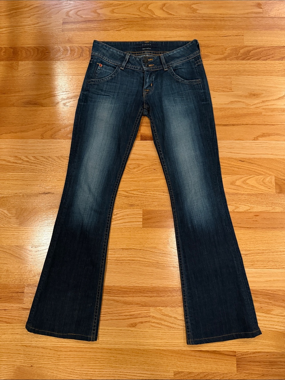 Hudson Jeans Women's Dark Blue Flare Denim